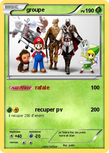 Pokemon groupe