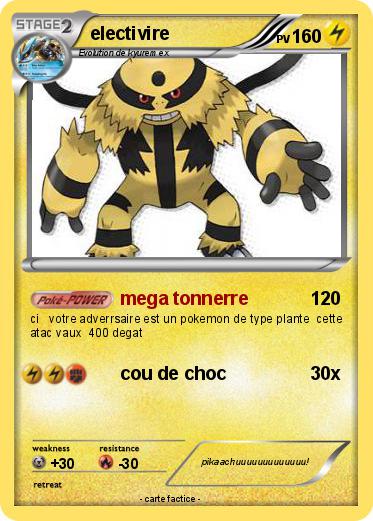Pokemon electivire