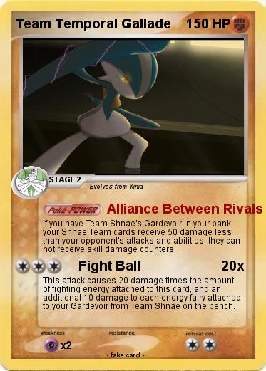 Pokemon Team Temporal Gallade