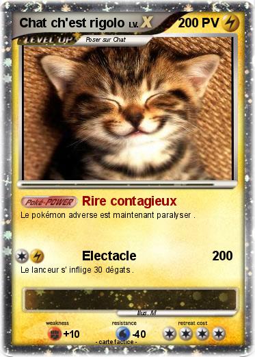 Pokemon Chat ch'est rigolo