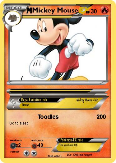 Pokemon Mickey Mouse