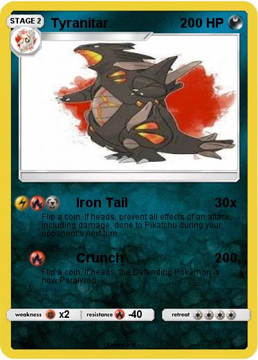 Pokemon Tyranitar