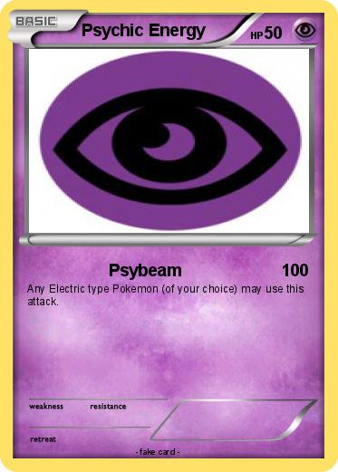 Pokemon Psychic Energy