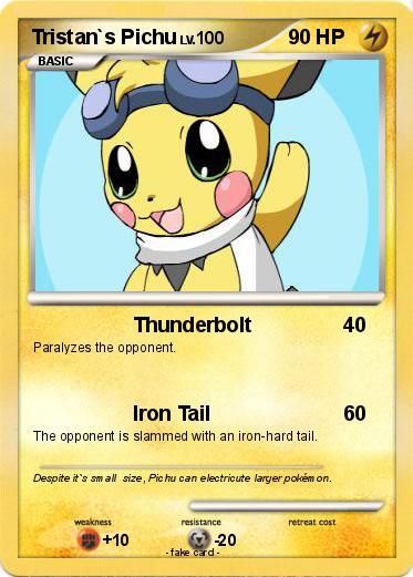 Pokemon Tristan`s Pichu
