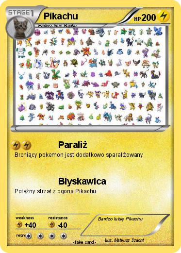 Pokemon Pikachu