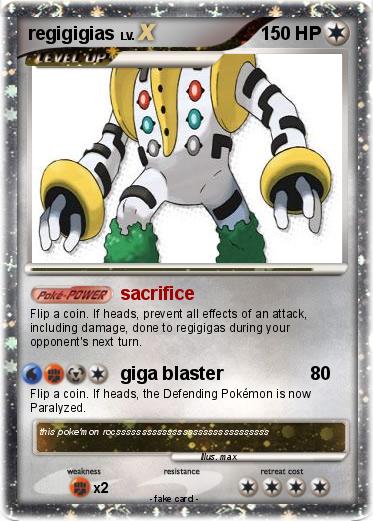 Pokemon regigigias