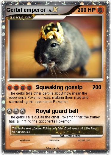 Pokemon Gerbil emperor