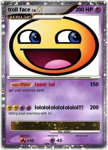 Pokemon troll face