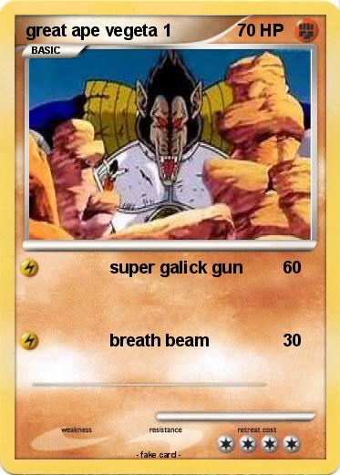 Pokemon great ape vegeta 1