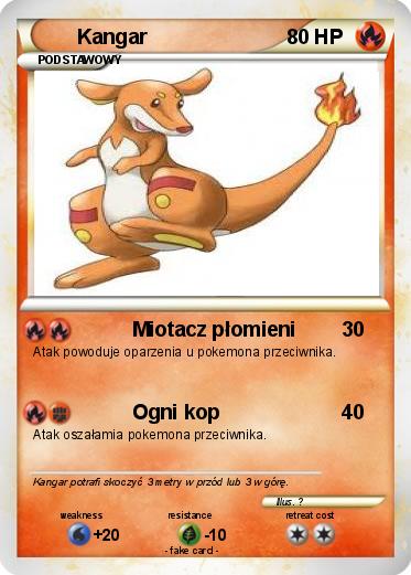 Pokemon Kangar