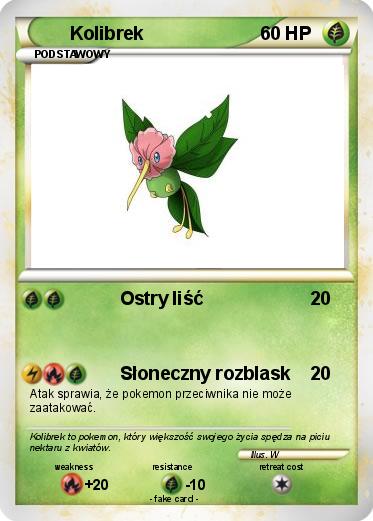 Pokemon Kolibrek