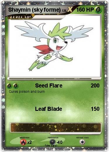 Pokemon Shaymin (sky forme)