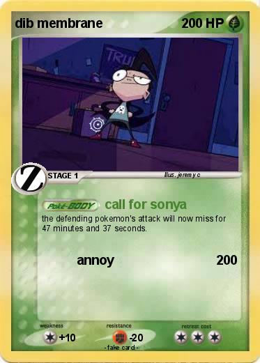 Pokemon dib membrane