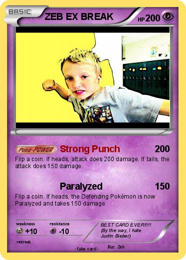 Pokemon ZEB EX BREAK