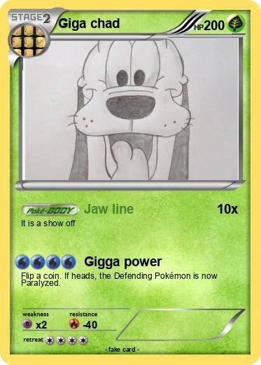 Pokemon Giga chad