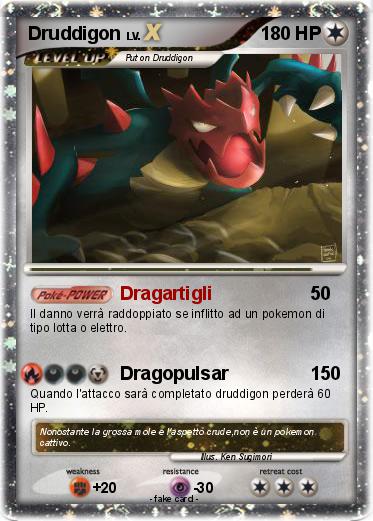 Pokemon Druddigon