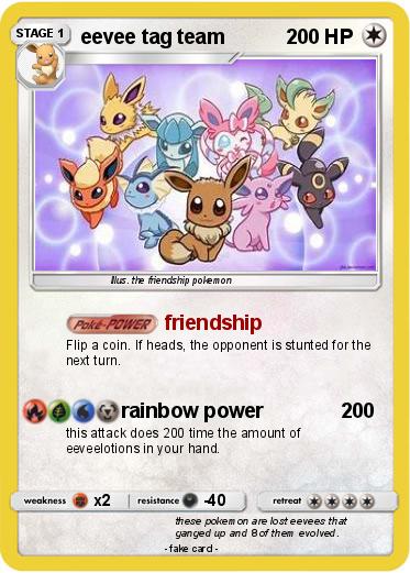 Pokemon eevee tag team