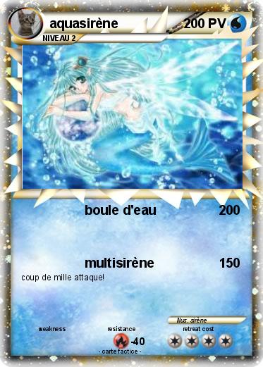 Pokemon aquasirène