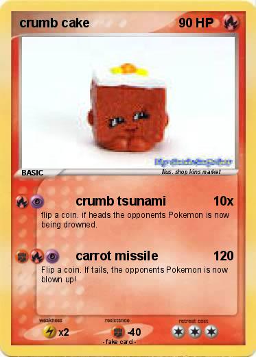 Pokemon crumb cake
