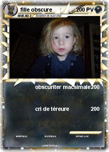 Pokemon fille obscure