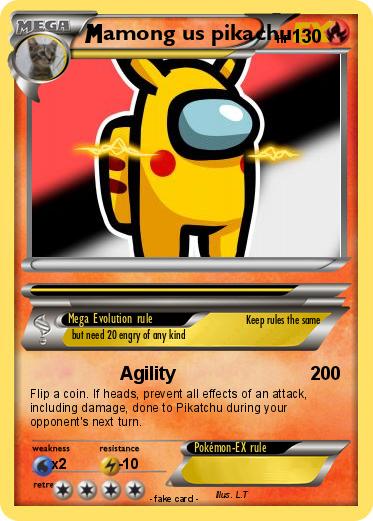 Pokemon among us pikachu