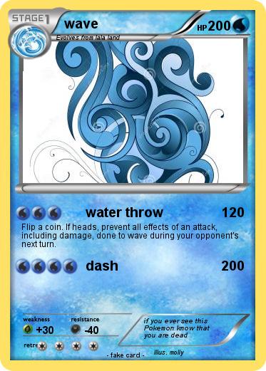 Pokemon wave