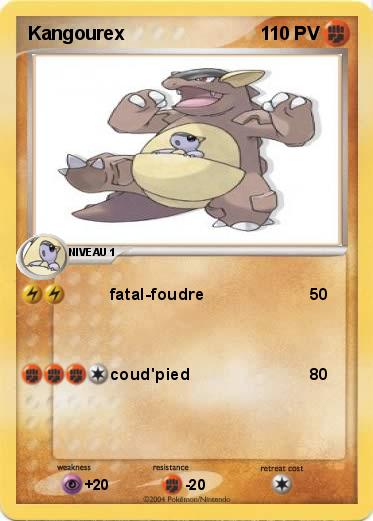 Pokemon Kangourex