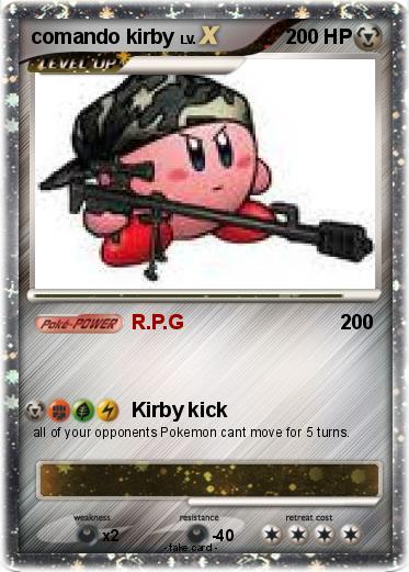 Pokemon comando kirby