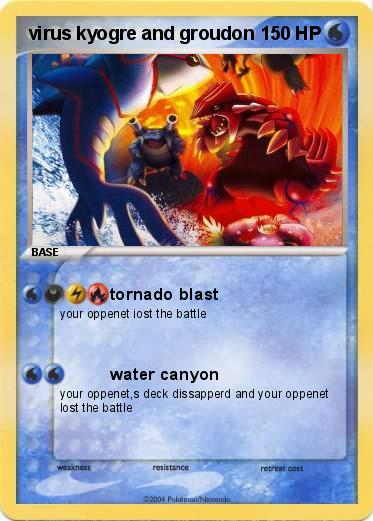 Pokemon virus kyogre and groudon
