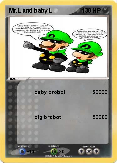 Pokemon Mr.L and baby L