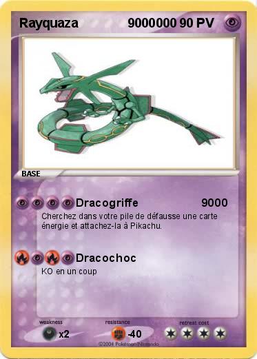 Pokemon Rayquaza              9000000