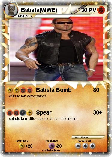 Pokemon Batista(WWE)