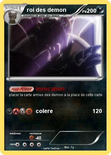 Pokemon roi des demon