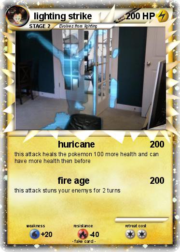 Pokemon lighting strike