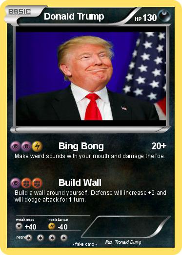 Pokemon Donald Trump