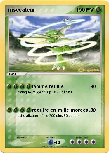 Pokemon insecateur