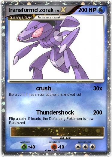 Pokemon transformd zorak