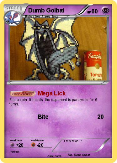 Pokemon Dumb Golbat