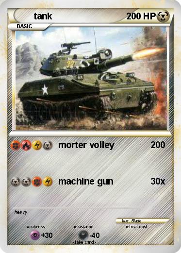 Pokemon tank