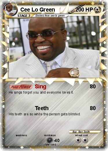 Pokemon Cee Lo Green