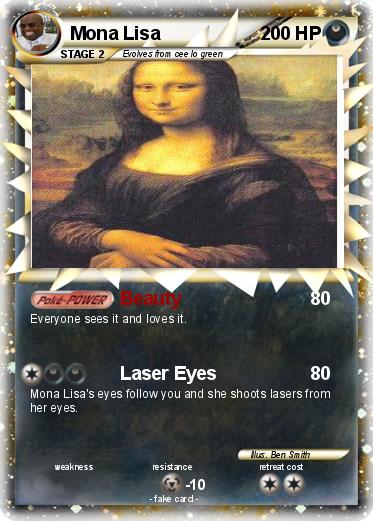 Pokemon Mona Lisa