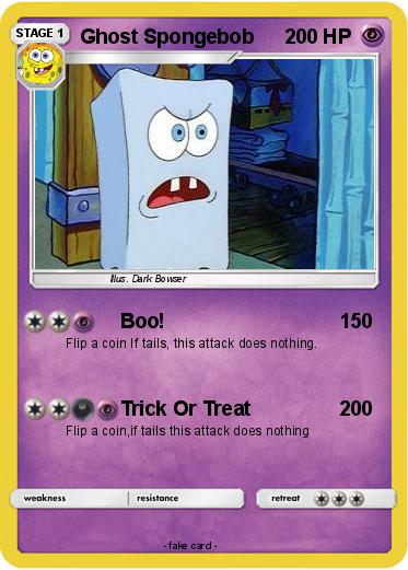 Pokemon Ghost Spongebob