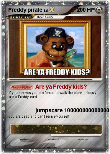 Pokemon Freddy pirate