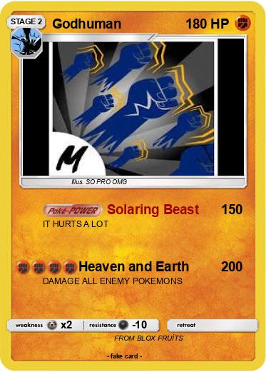 Pokemon Godhuman