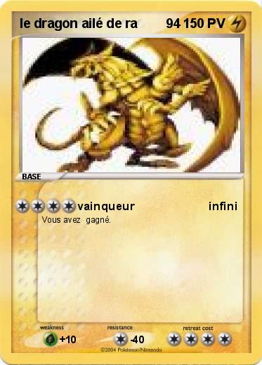 Pokemon le dragon ailé de ra        94