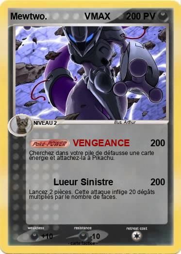 Pokemon Mewtwo.               VMAX