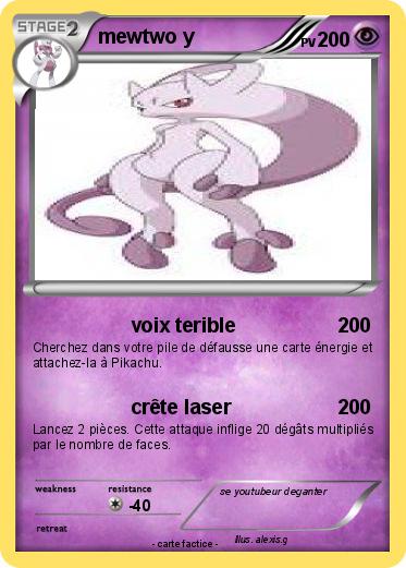 Pokemon mewtwo y