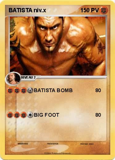 Pokemon BATISTA niv.x