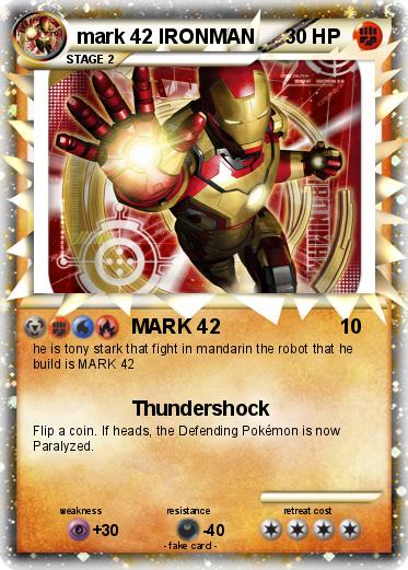 Pokemon mark 42 IRONMAN