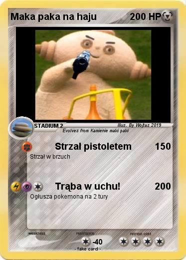 Pokemon Maka paka na haju
